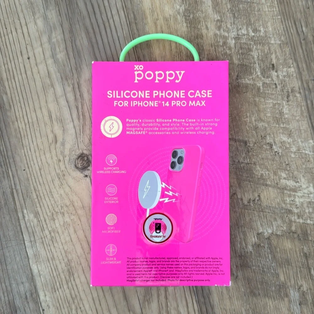 XO Poppy Phone Case for iPhone 14 Pro Max